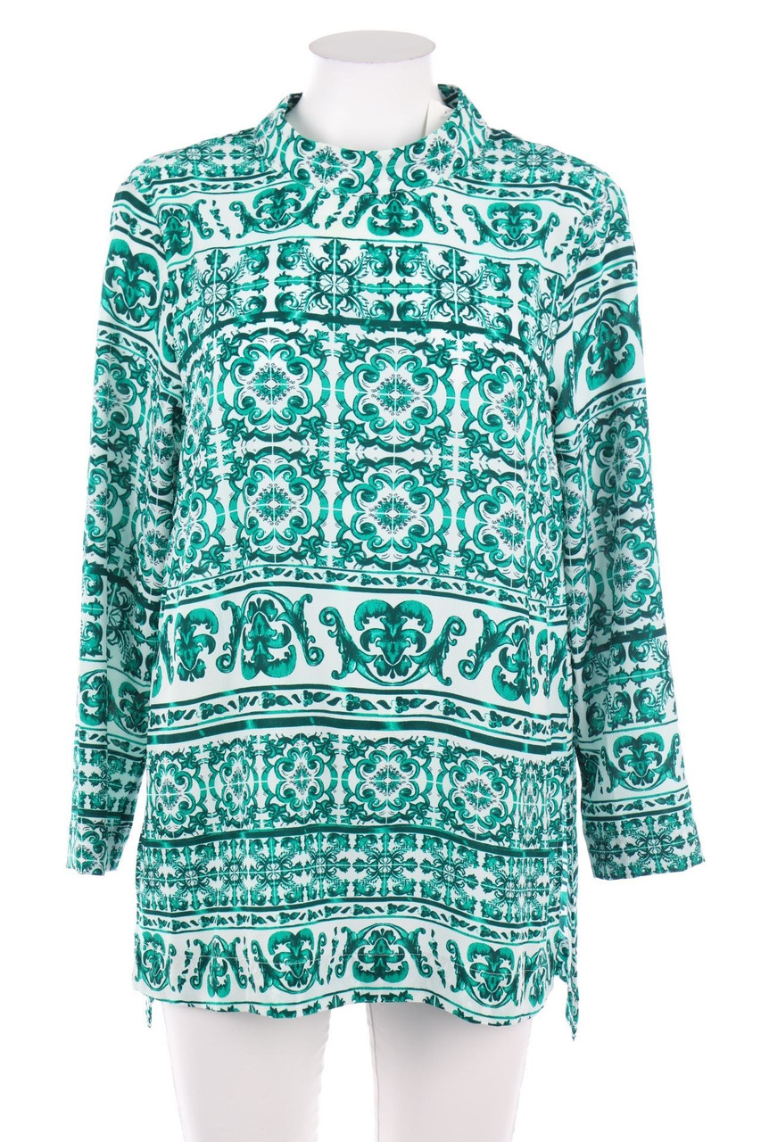 H&M - Bluse mit Print - D 42