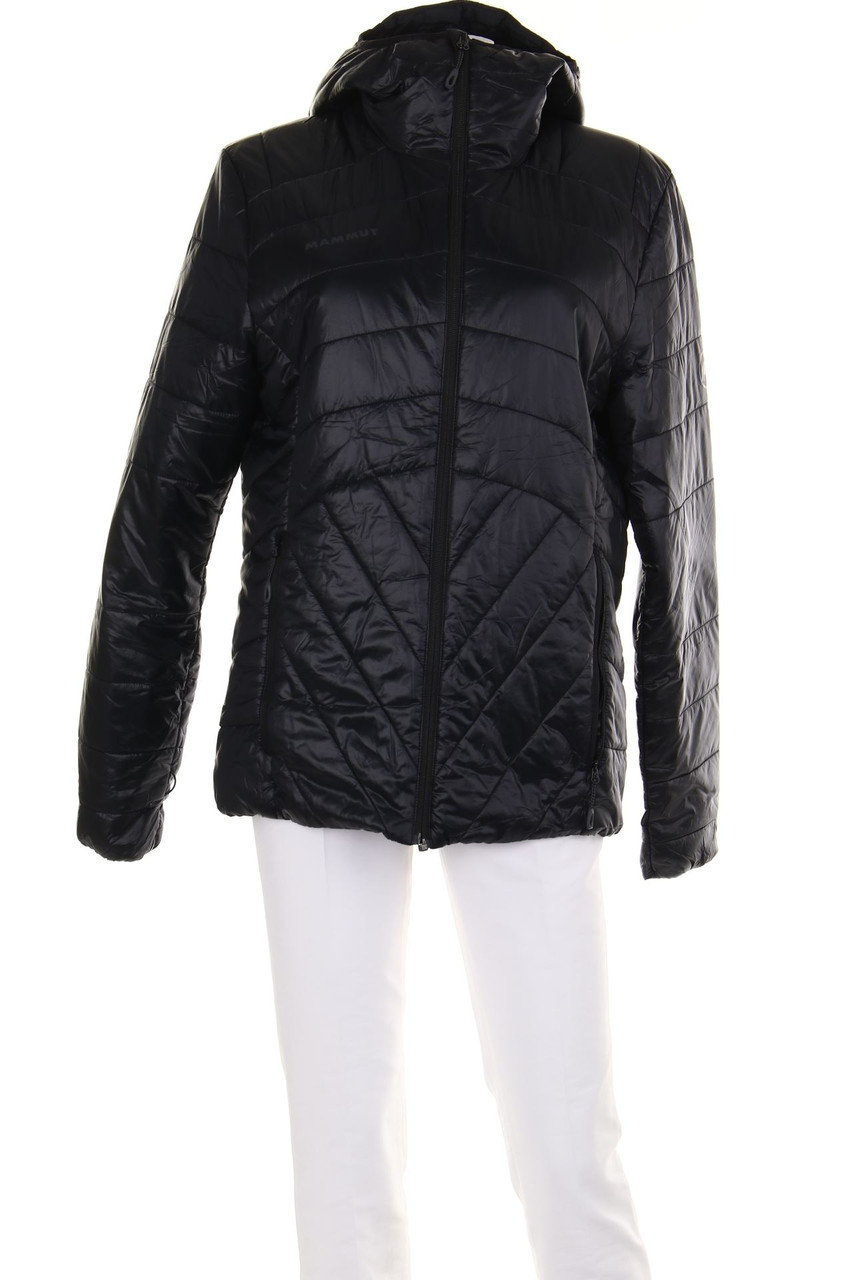 MAMMUT - wattierte Jacke mit Logo-Print - M