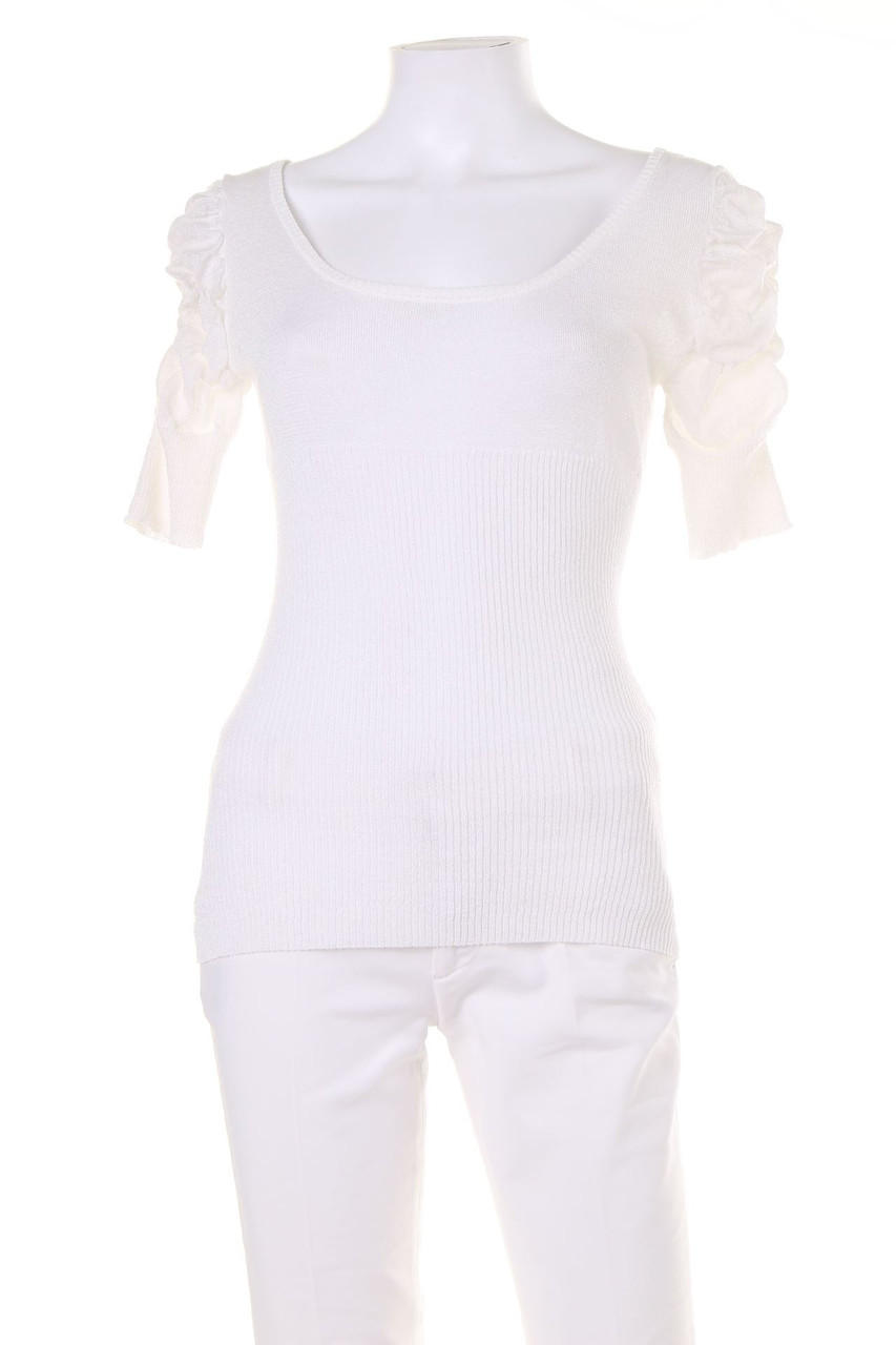 TOUT FEU TOUT FEMME - Kurzarm-Shirt mit Schnürung - XS