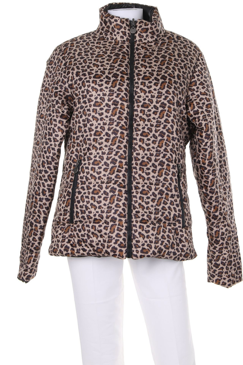 No Label - Reversible Jacket with Leo Print - L
