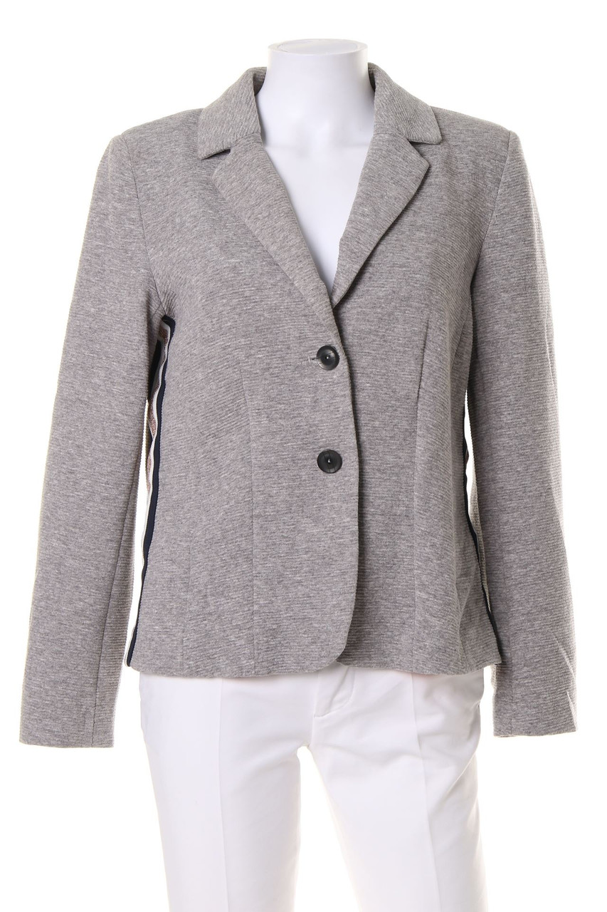 LO´X LOOXENT - Blazer with Braid Stripes - D 40