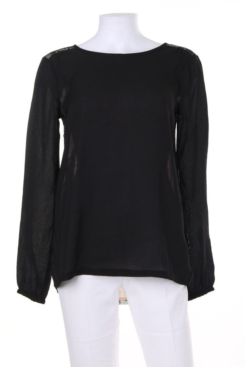 GINA - Bluse mit Spitze - D 38