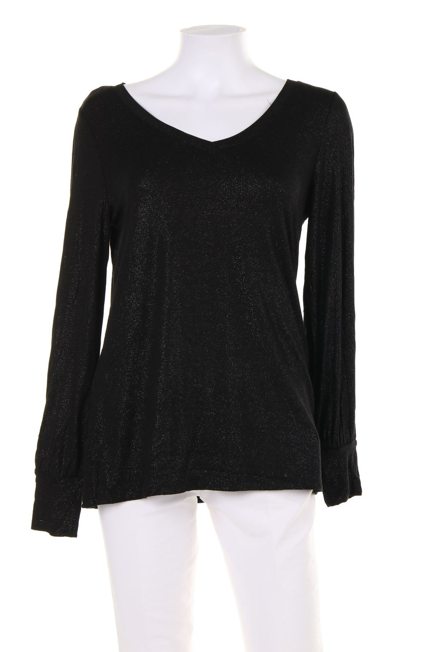 ESPRIT - Longsleeve-Shirt mit Metallic-Effekt - S