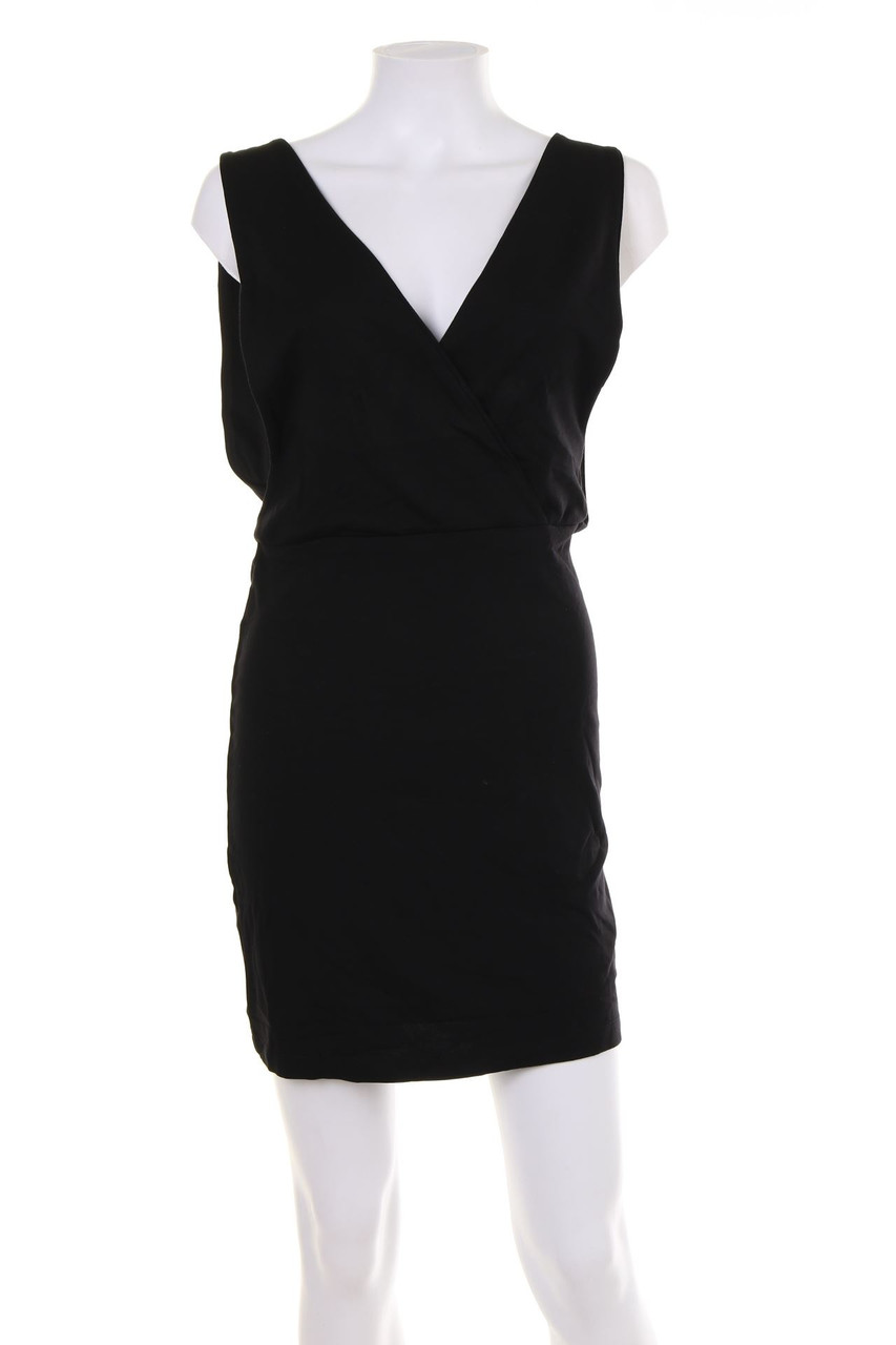 JACQUELINE de YONG - Kleid aus Viskose-Mix mit tiefem Ausschnitt - S