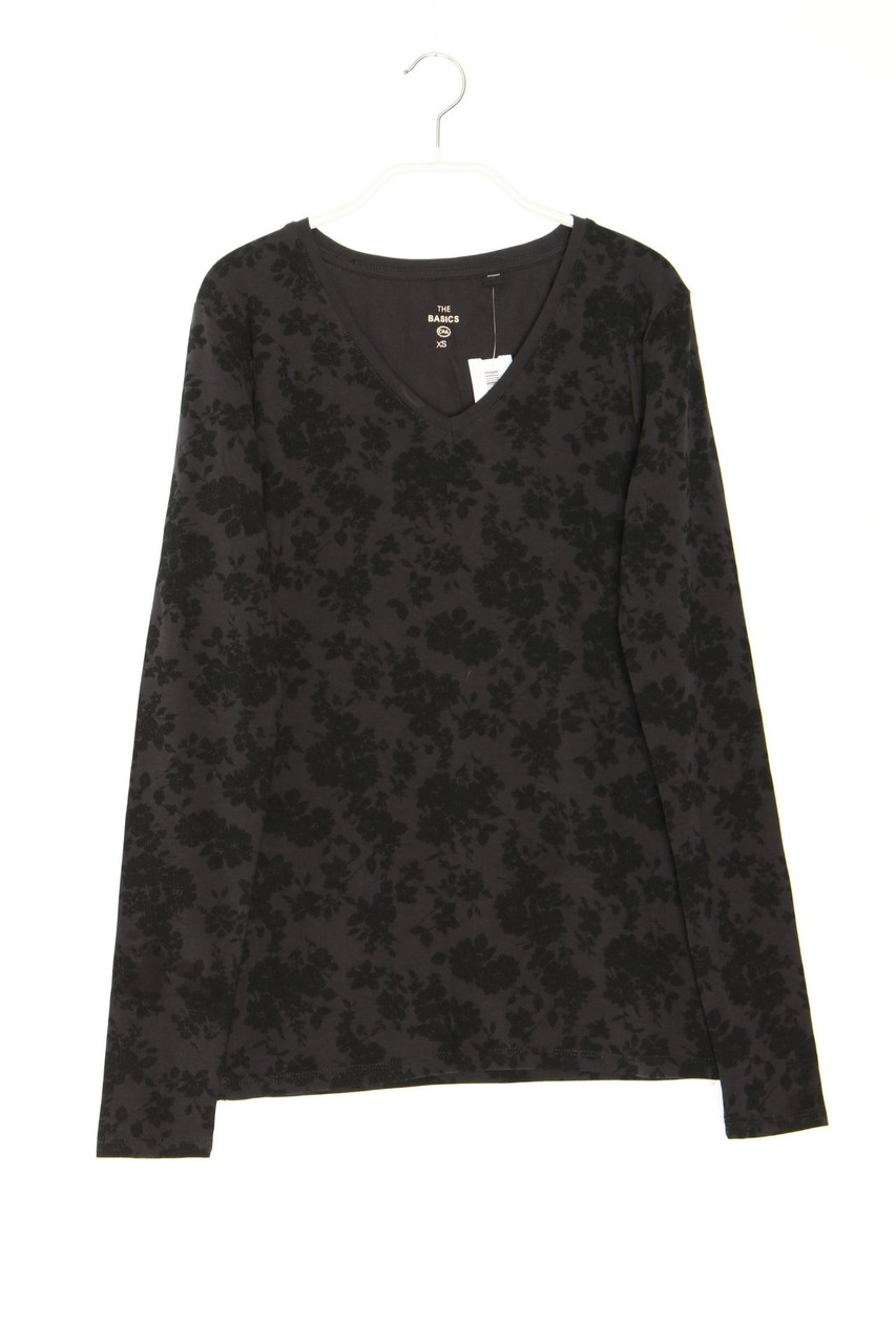 The Basics C&A - Longsleeve-Shirt with Flower Print - XS