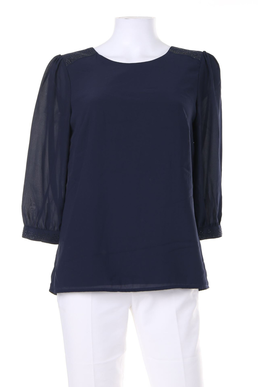 H&M - Bluse mit Strass-Steinen - D 38