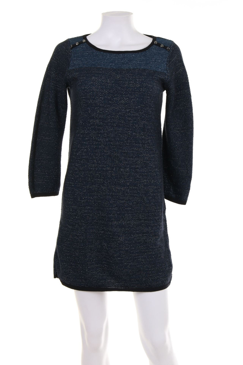 promod - Glitzer-Strickkleid - M