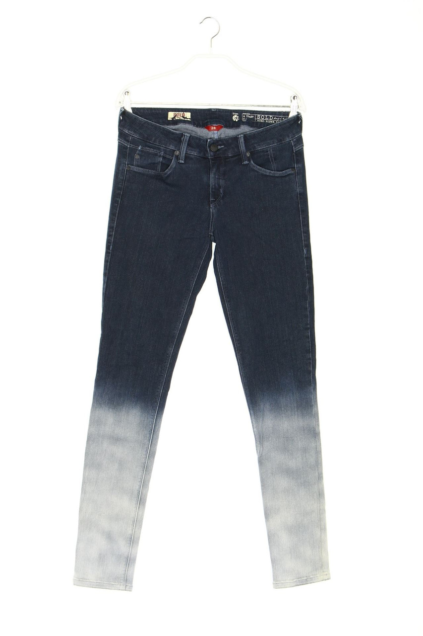 Solid - Skinny-Jeans mit Dégradé-Effekt - W28