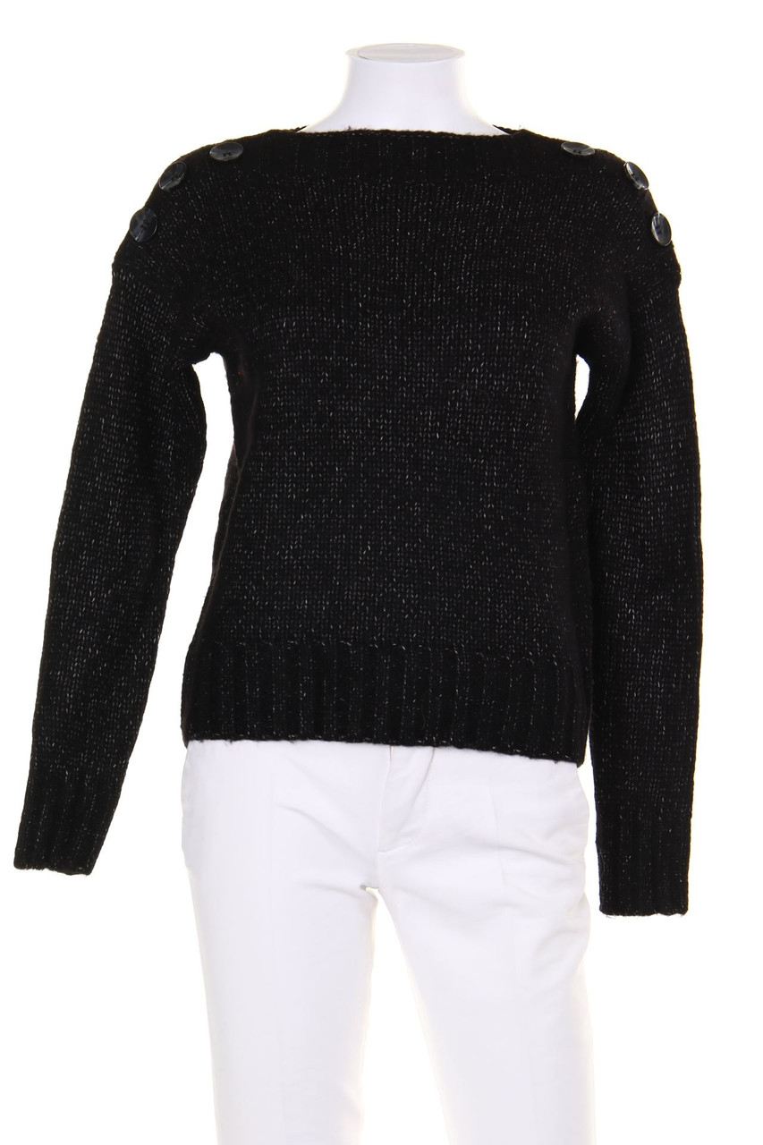 Chicorée - Oversize-Boatneck Pullover with Overcut Shoulder - XS