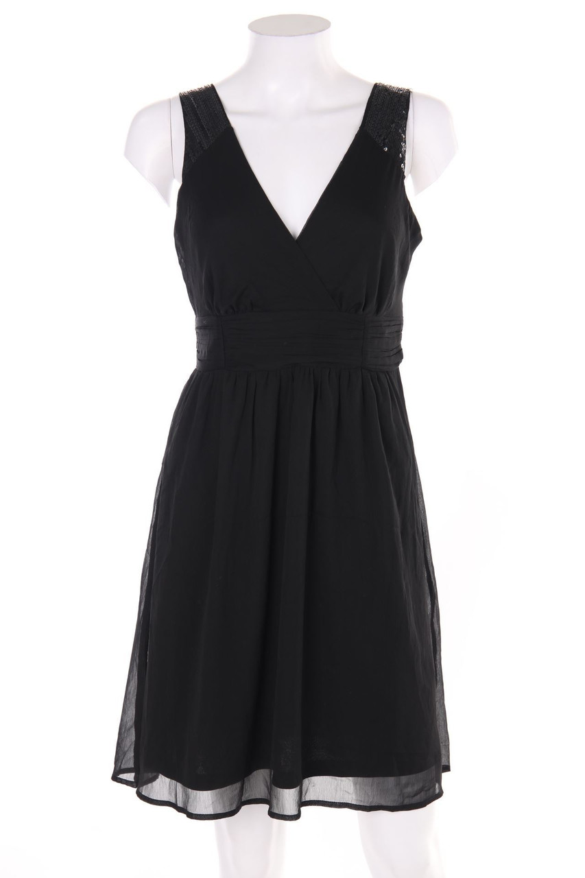 VERO MODA - Chiffon-Abendkleid mit Pailletten - S