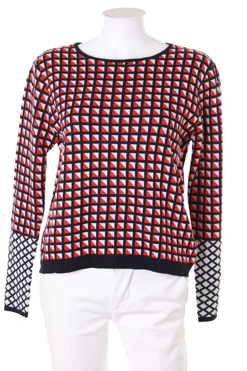 TOPSHOP - Pullover with Geo Pattern - D 42