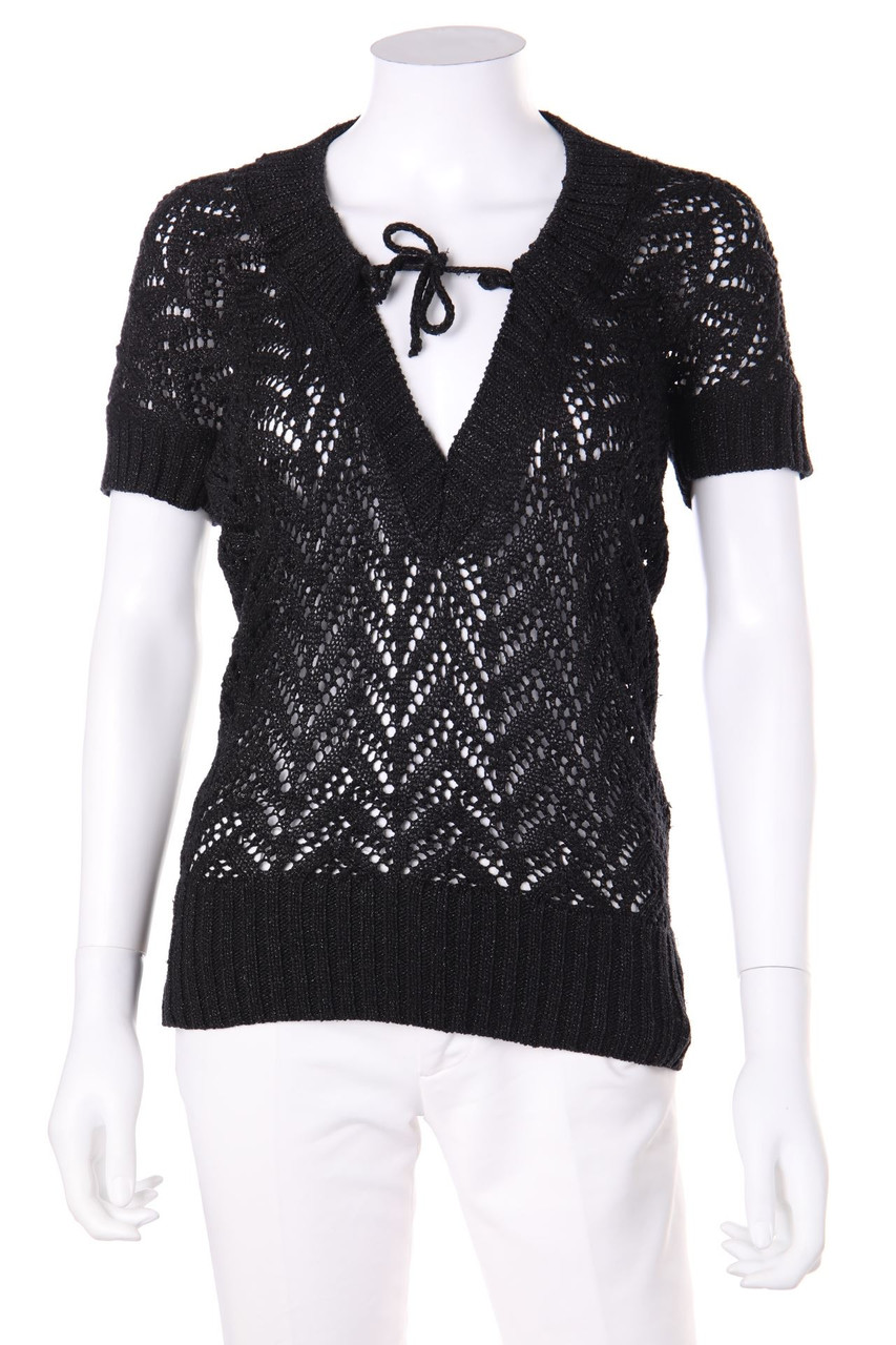 MANGO SUIT - Glitzer-Strick-Pullover - S