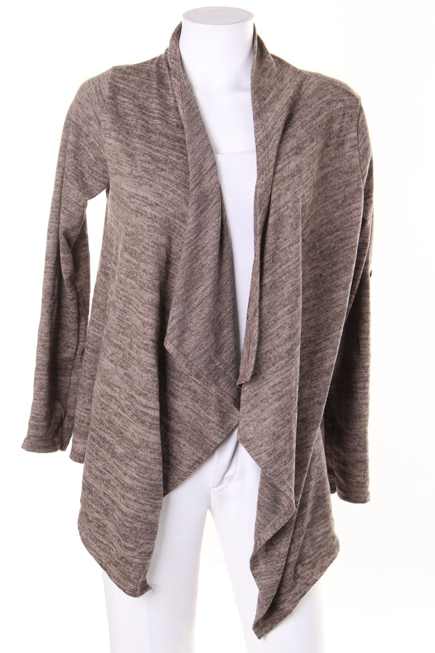 Madonna - Cardigan mit Wasserfall-Ausschnitt - L