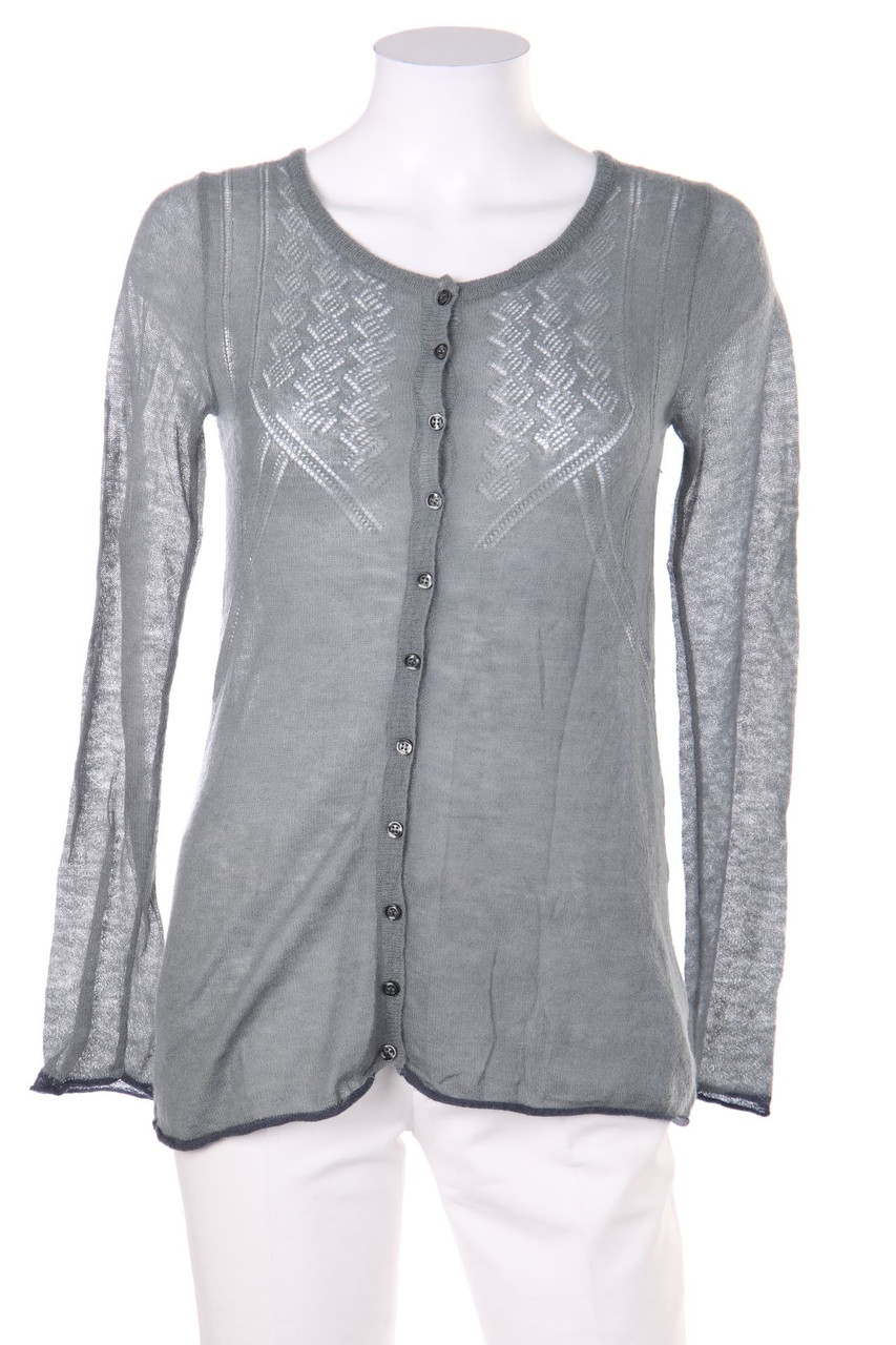 KOOKAI - Cardigan mit Lochstrick-Details - D 36