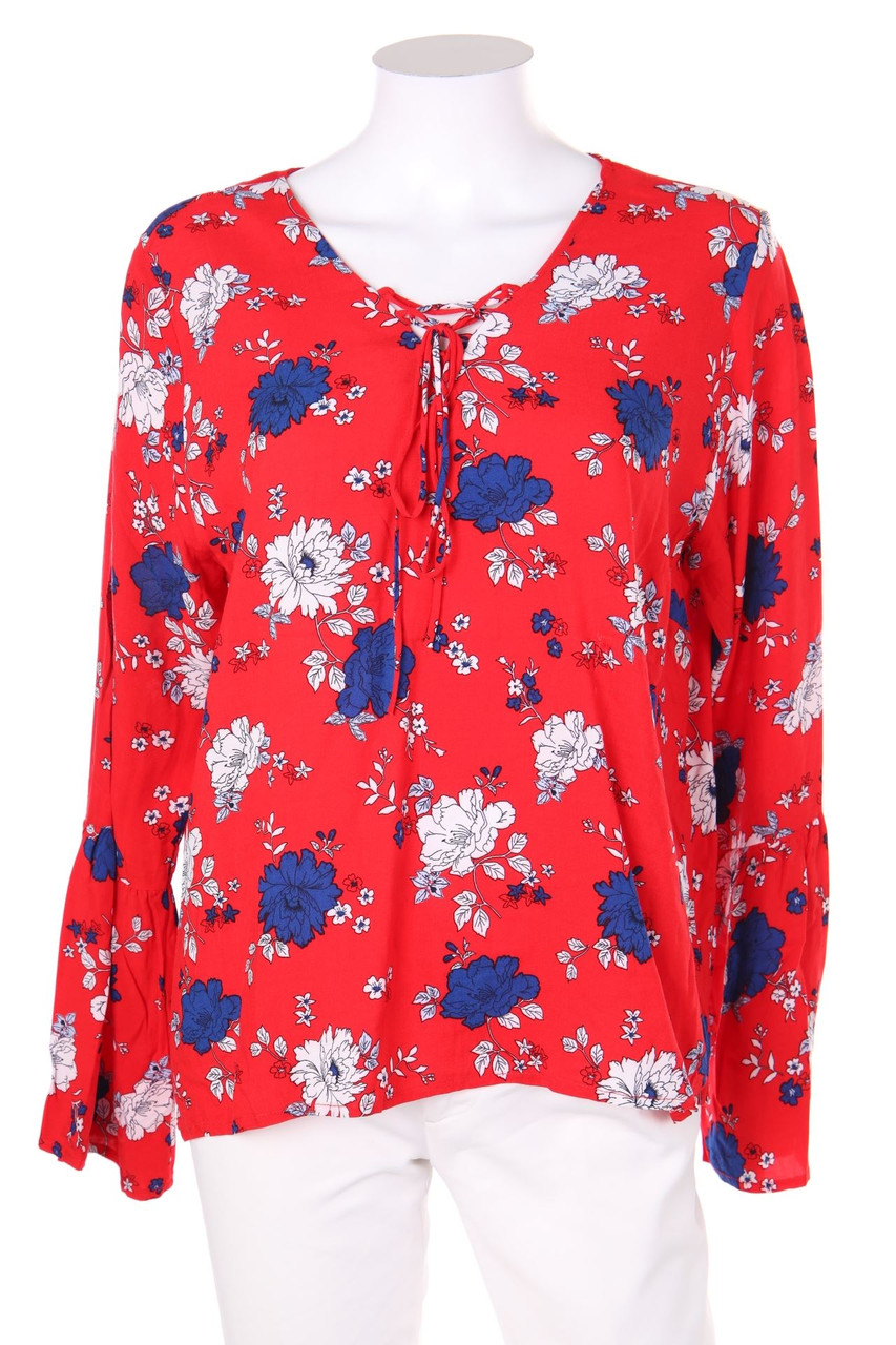 Janina - Bluse aus Viskose mit floralem Muster - D 42