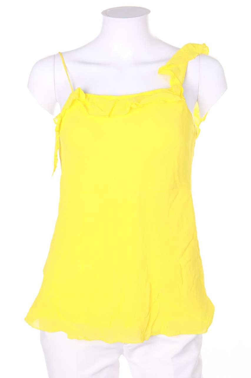 SECONDHAND - Ruffled Blouse, Crêpe - S