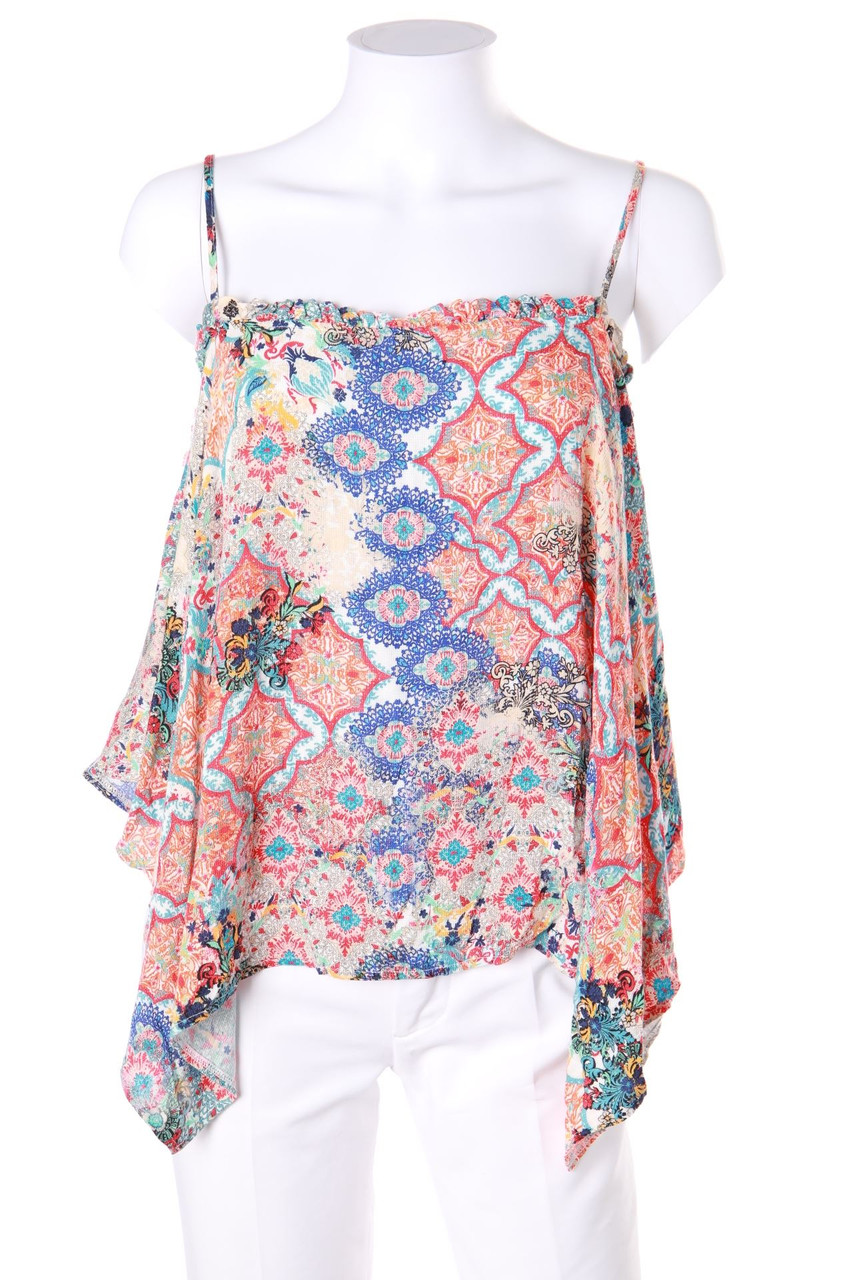 mavi - Top mit asymmetrischem Schnitt - M