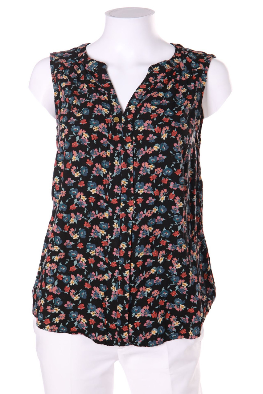 VERO MODA - Blusentop mit Blumen-Print - S