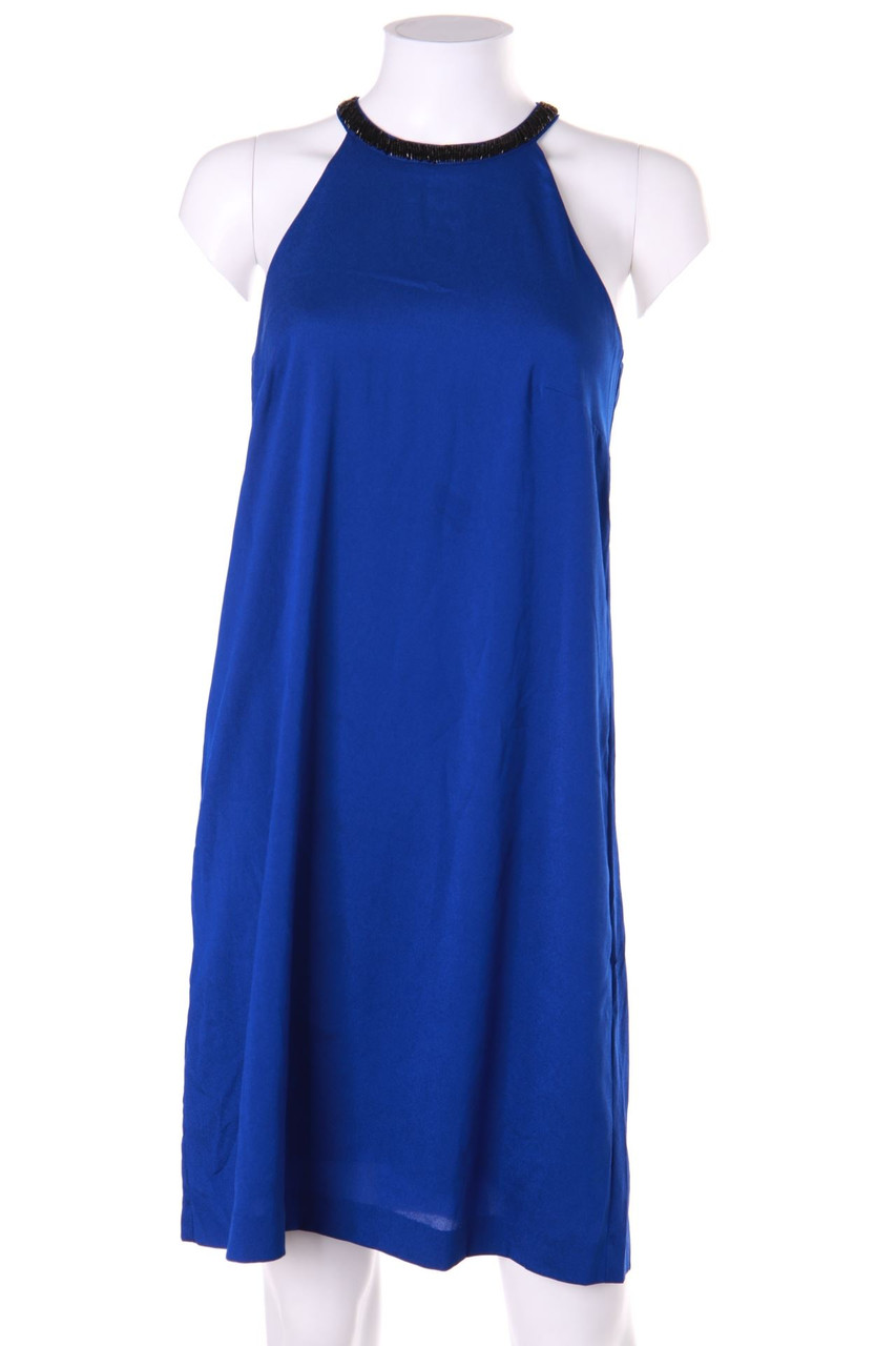 H&M - Kleid aus Crêpe in A-Linie mit Perlen - D 36