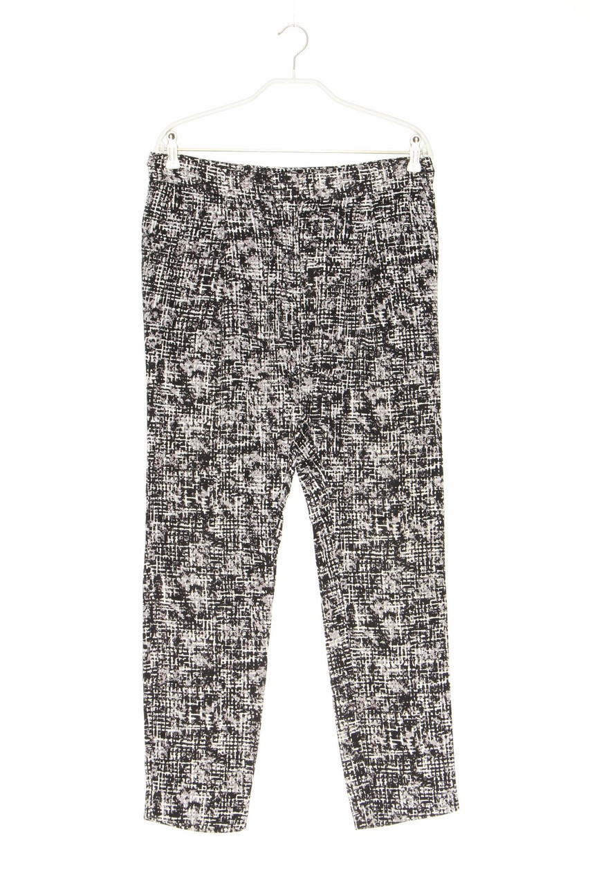 COS - Muster-Hose mit Falten - D 38