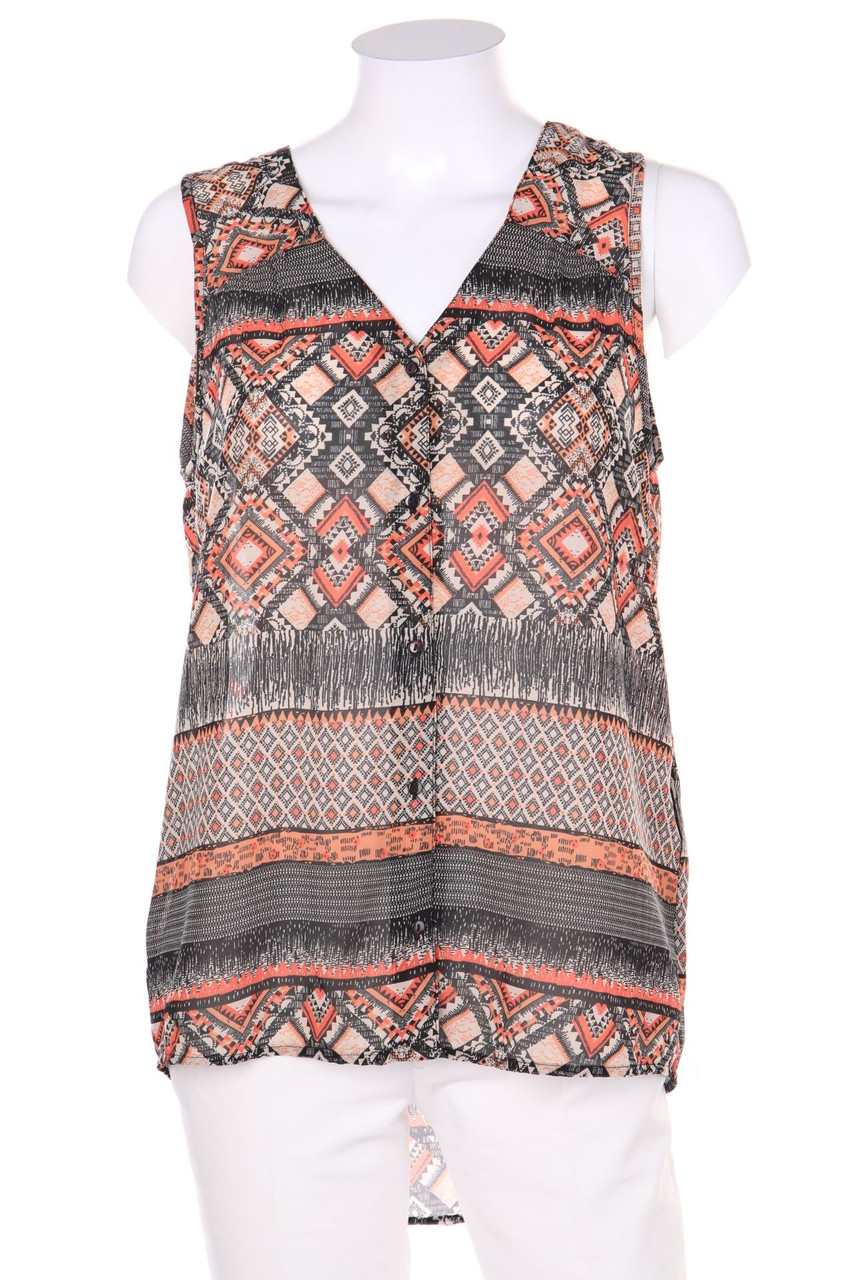 ONLY - Blusentop mit Ethno-Print - D 36