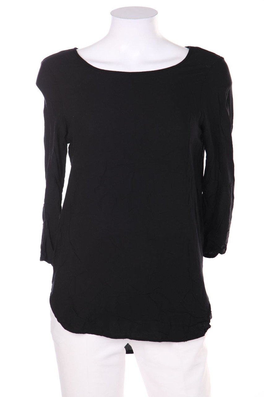 VERO MODA - Bluse mit 3/4-Ärmel mit Krempel-Ärmeln - S