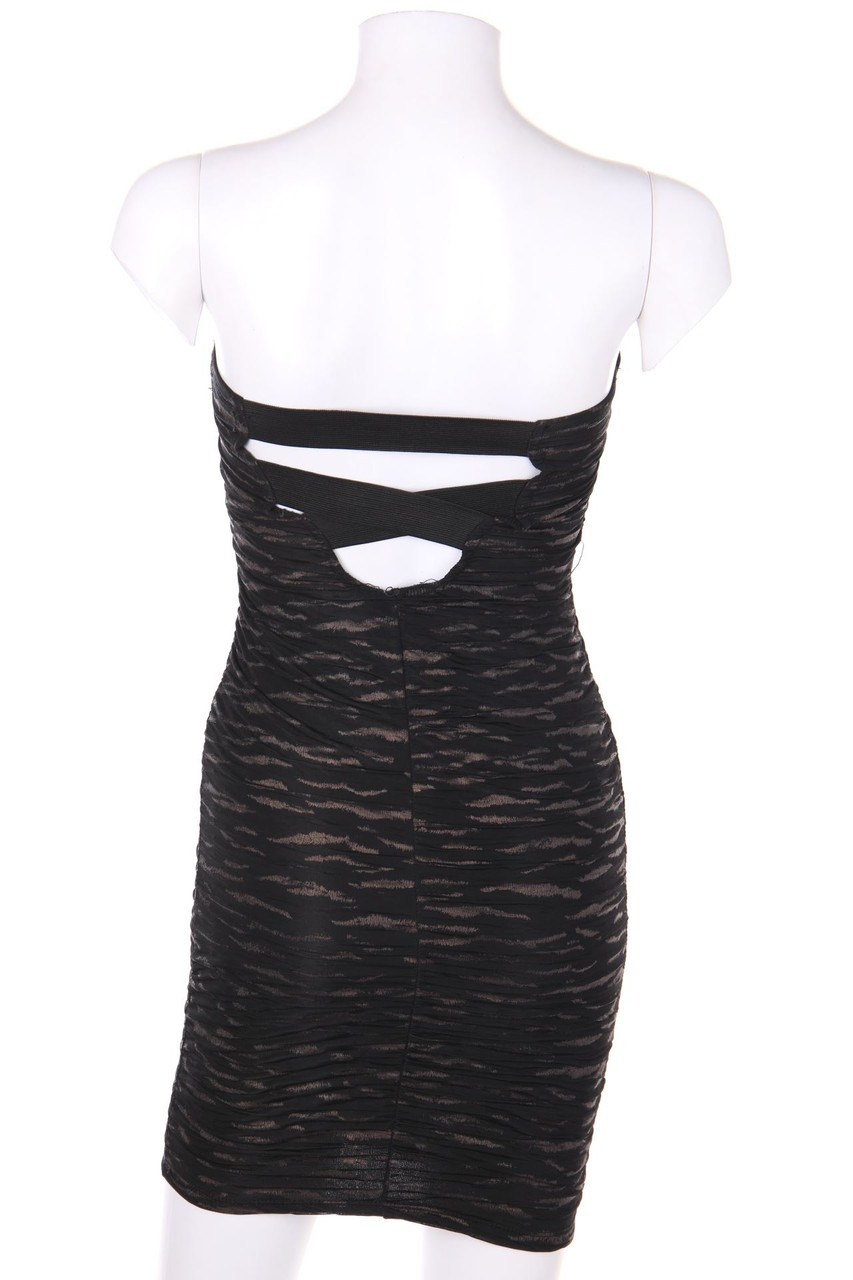 AMISU - Kleid mit Raffungen - D 34