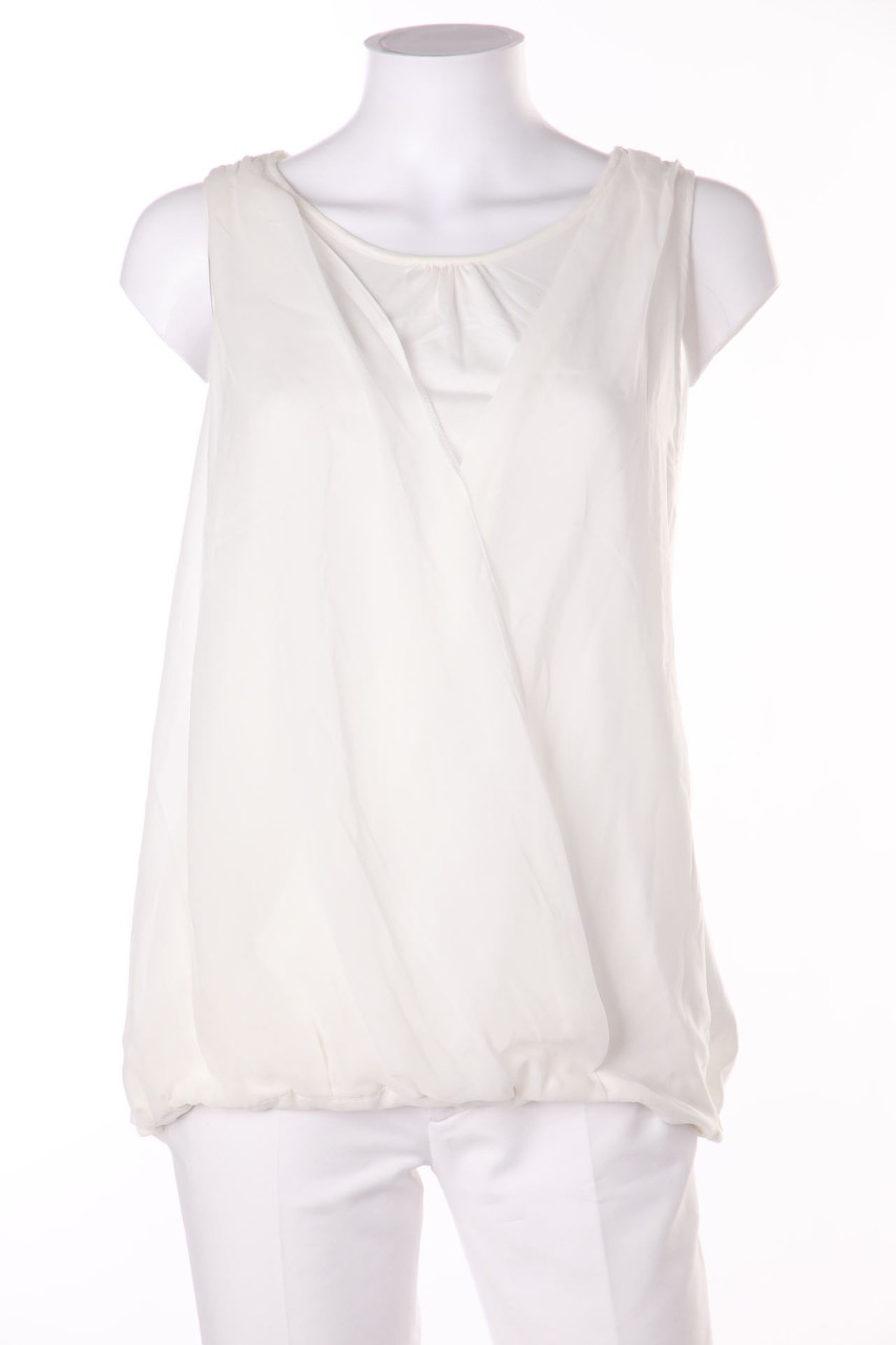 TOM TAILOR - Blusentop in Wickel-Optik - M