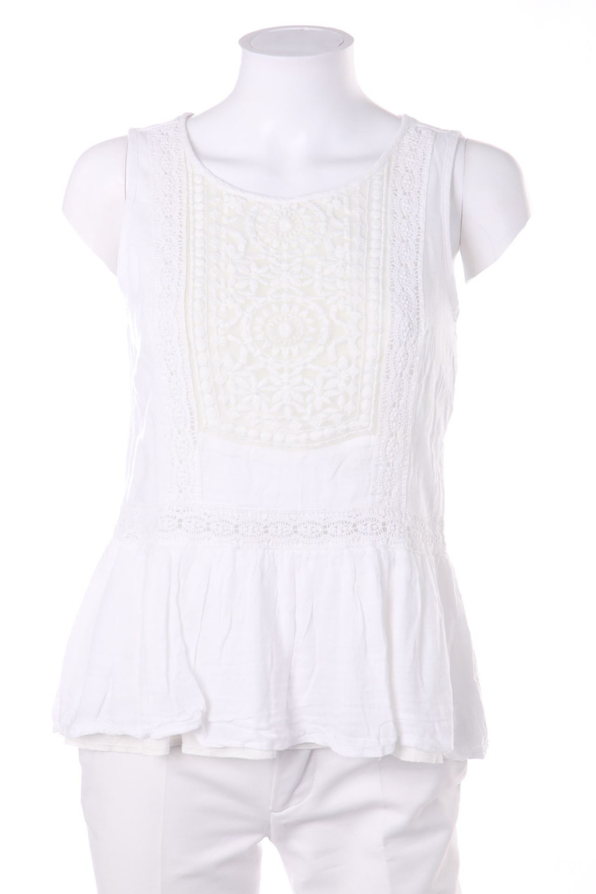 CLOCKHOUSE by C&A - Boho-Top mit Spitzen-Einsatz - D 38