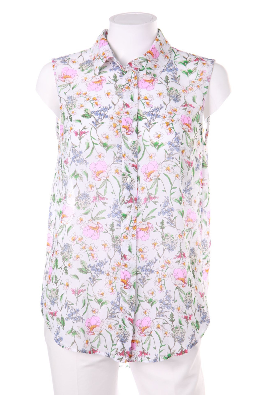 H&M - Blusentop mit floralem Muster - D 36