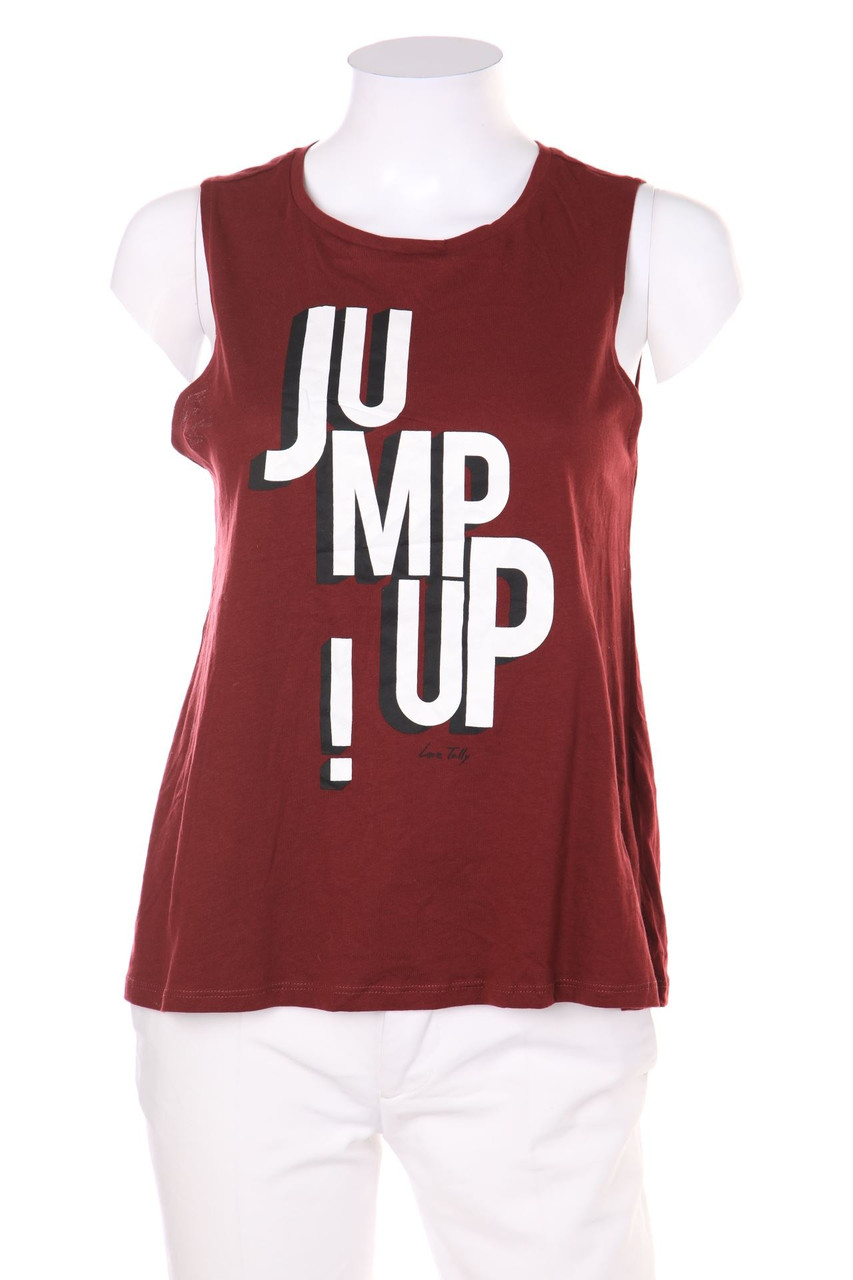 TALLY WEiJL - Shirt, Cotton with Statement Print - S