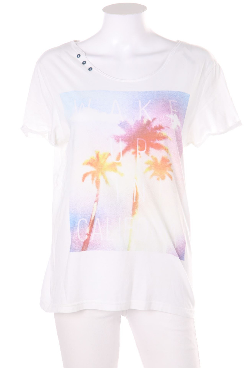 DEVRED 1902 - Oversize-Shirt, Cotton with Statement Print - S