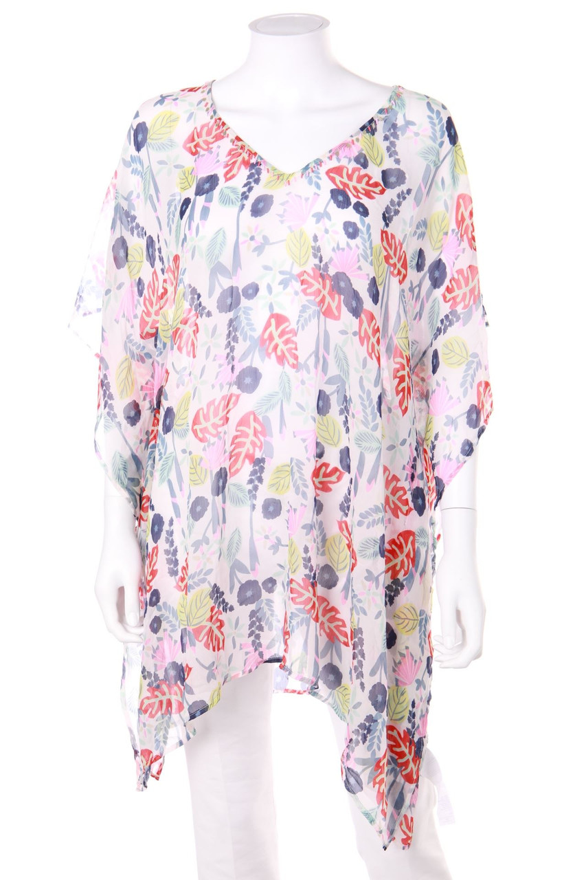 s.Oliver - Chiffon-Dress with Pearls - ONE SIZE