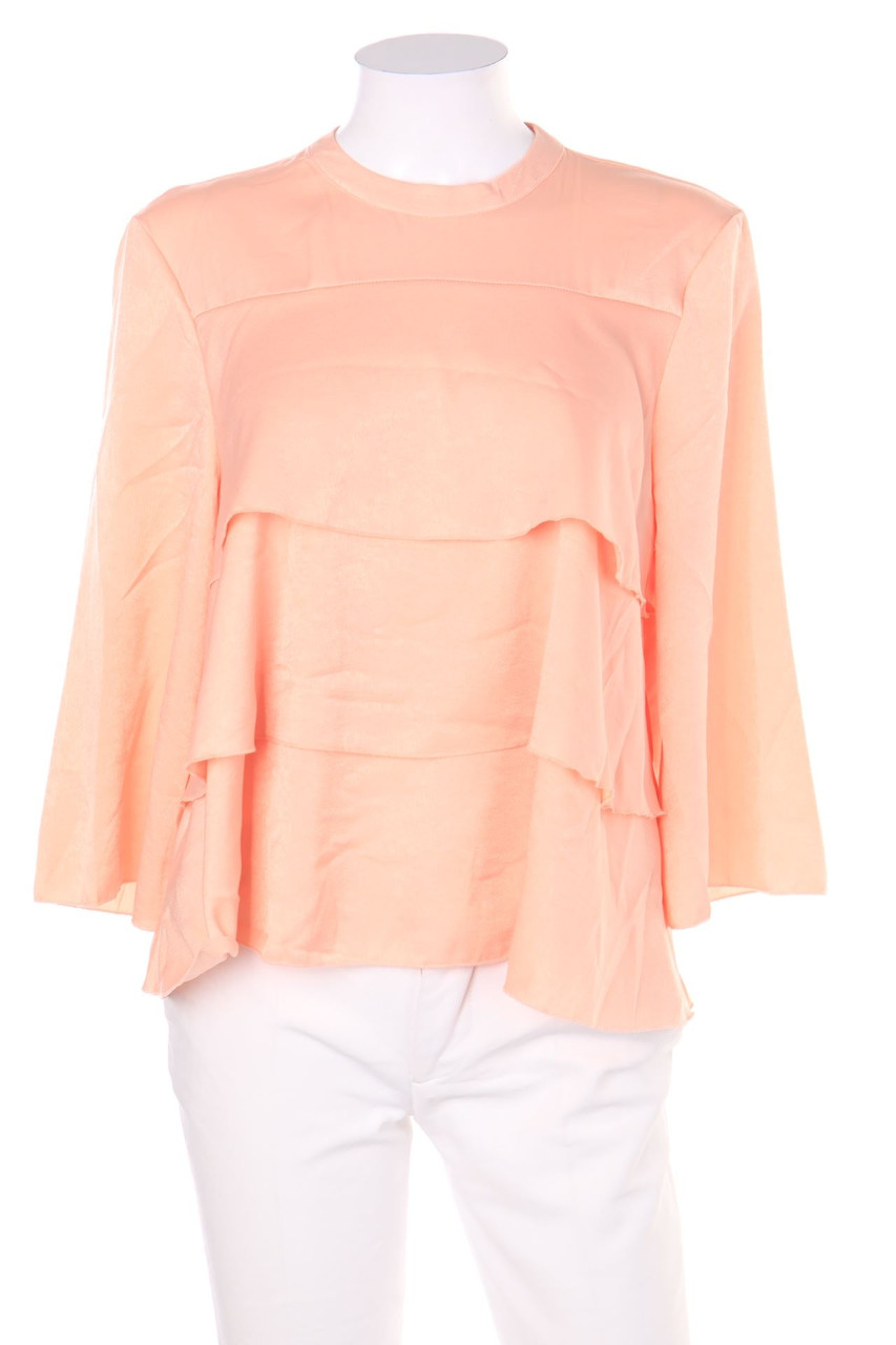 VERO MODA - Bluse mit 3/4-Ärmel im Layer Look - M