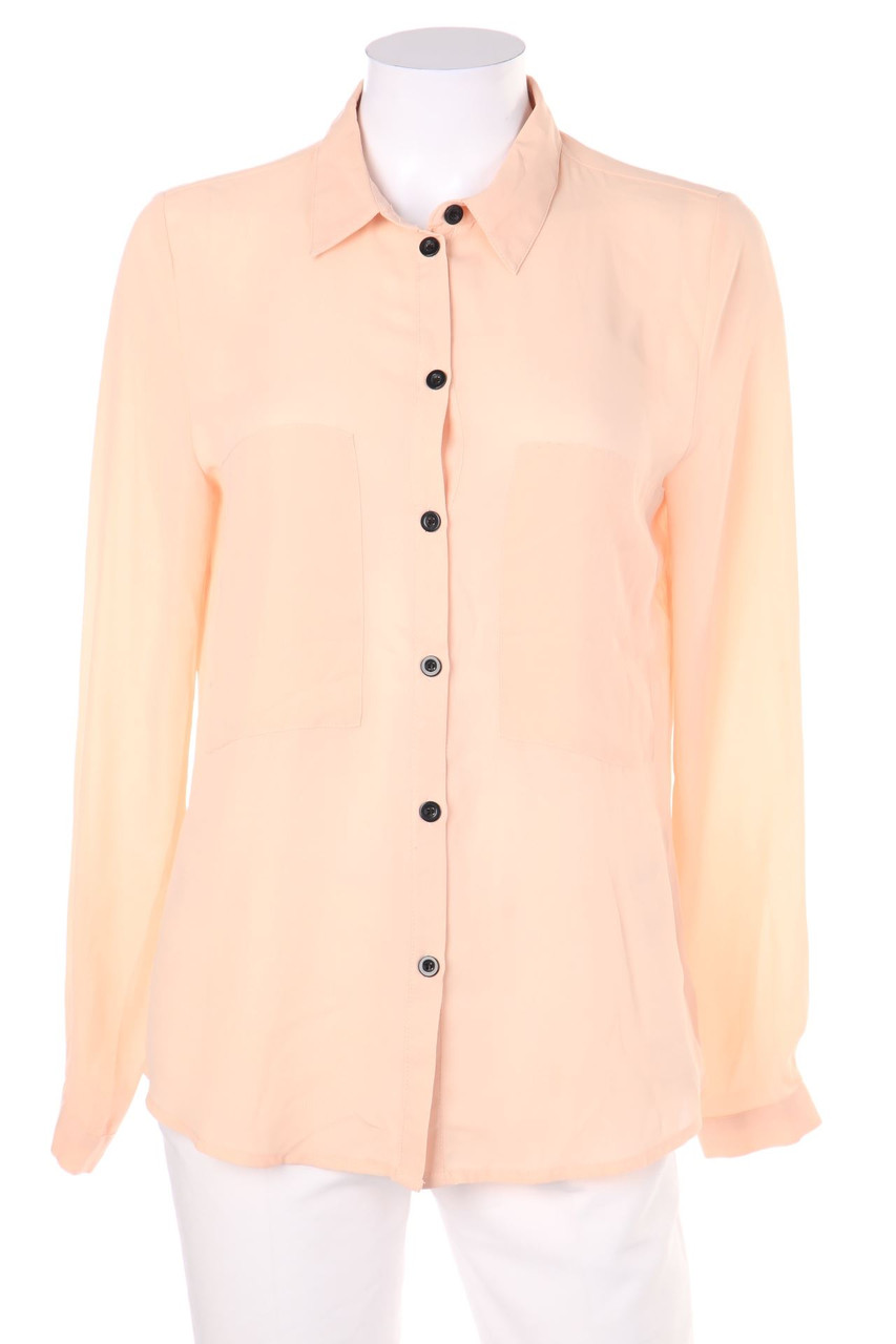 zebra - Oversize-Shirt Blouse, Crêpe - XS