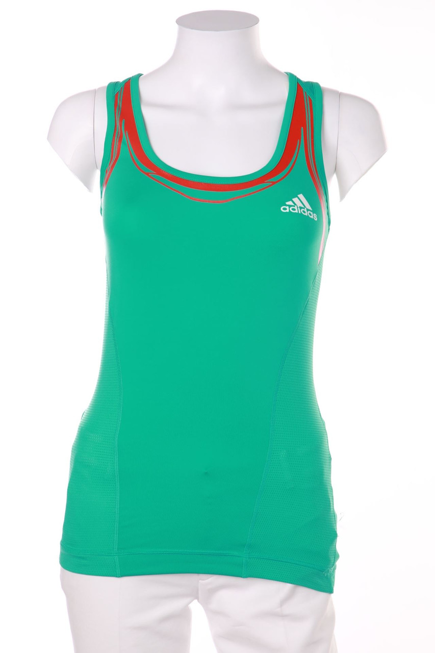 adidas - Top with Logo-Print - XXS