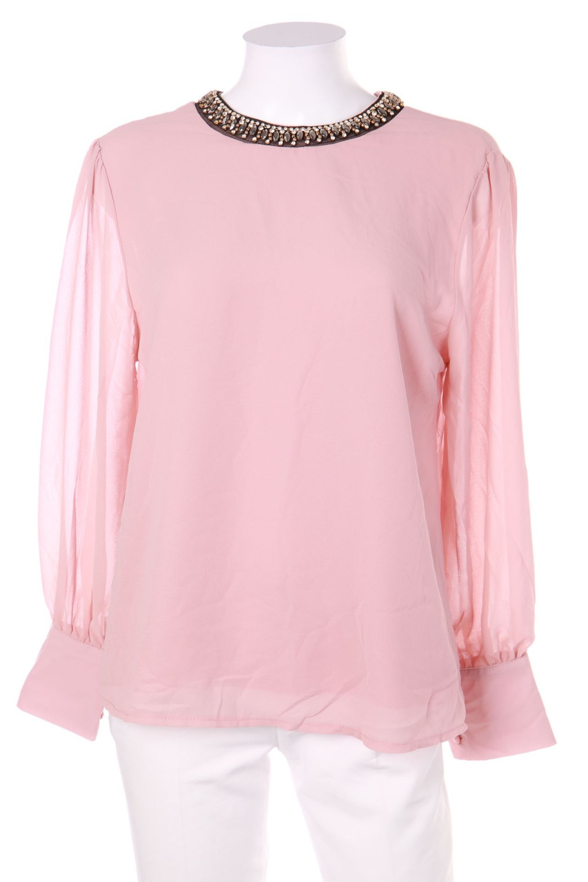 SECONDHAND - Blouse with Jewelry Stones - XL