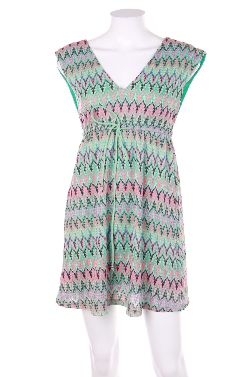 Accessorize - dress with Zig Zag Pattern - XS