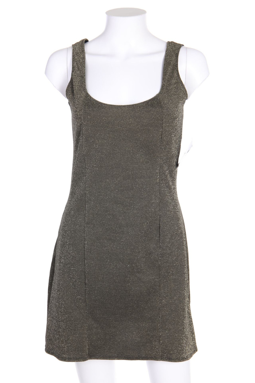 NLY ONE - Party-Kleid mit Metallic-Effekt - M