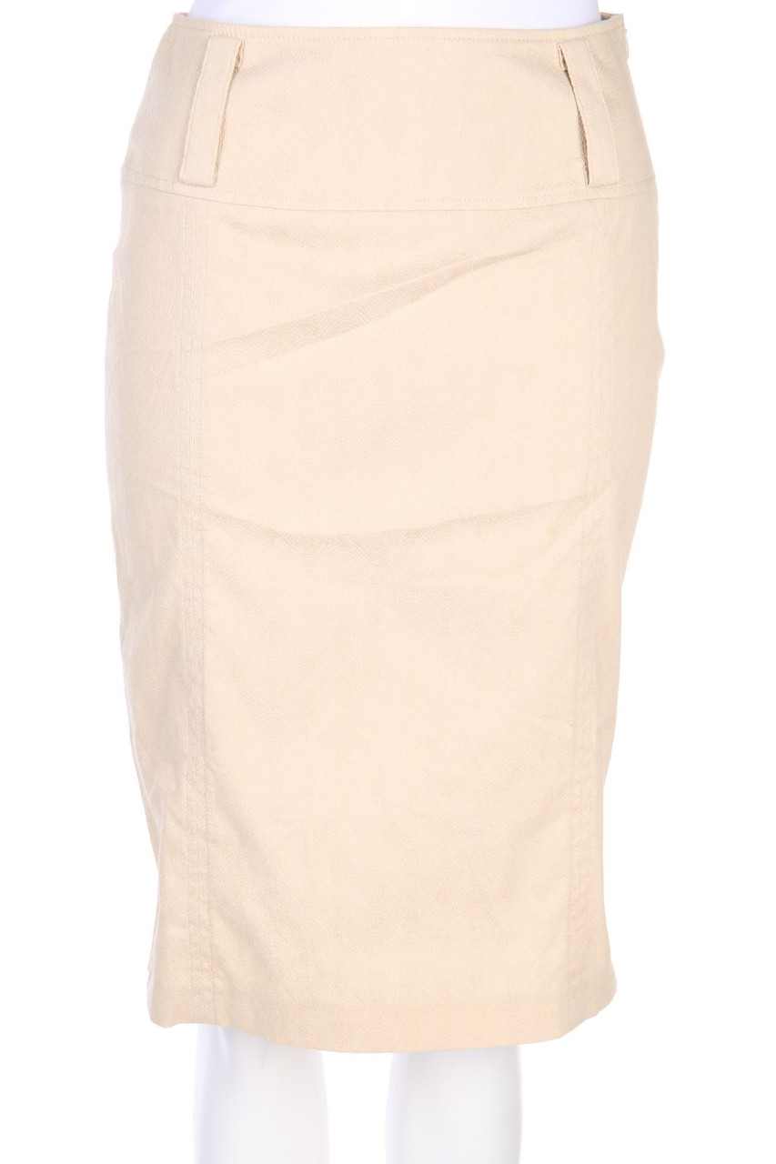 JONES - Bleistift-Rock aus Baumwoll-Mix mit Muster - D 36