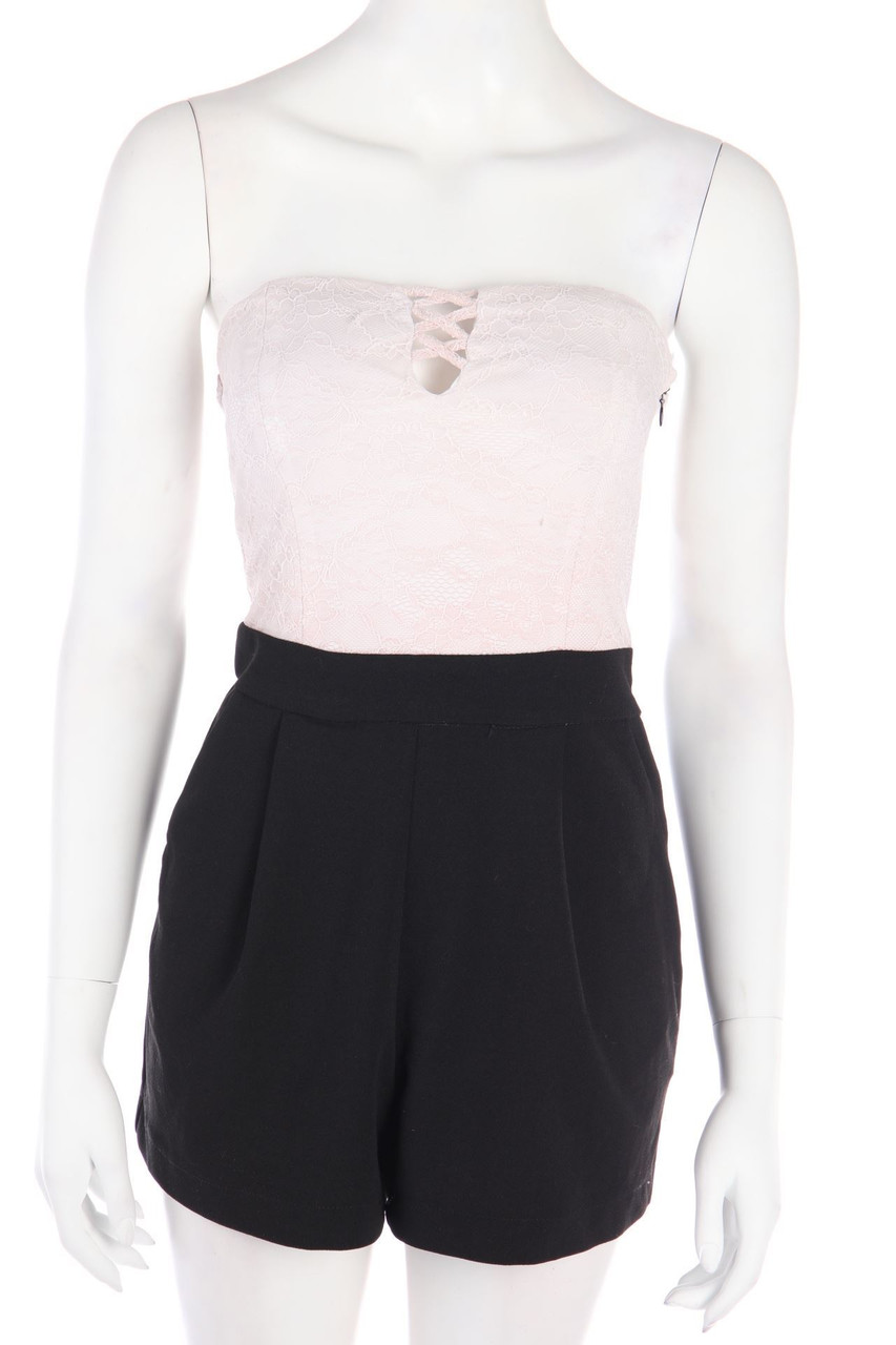 TALLY WEiJL - Two Tone-dress with Lace - M