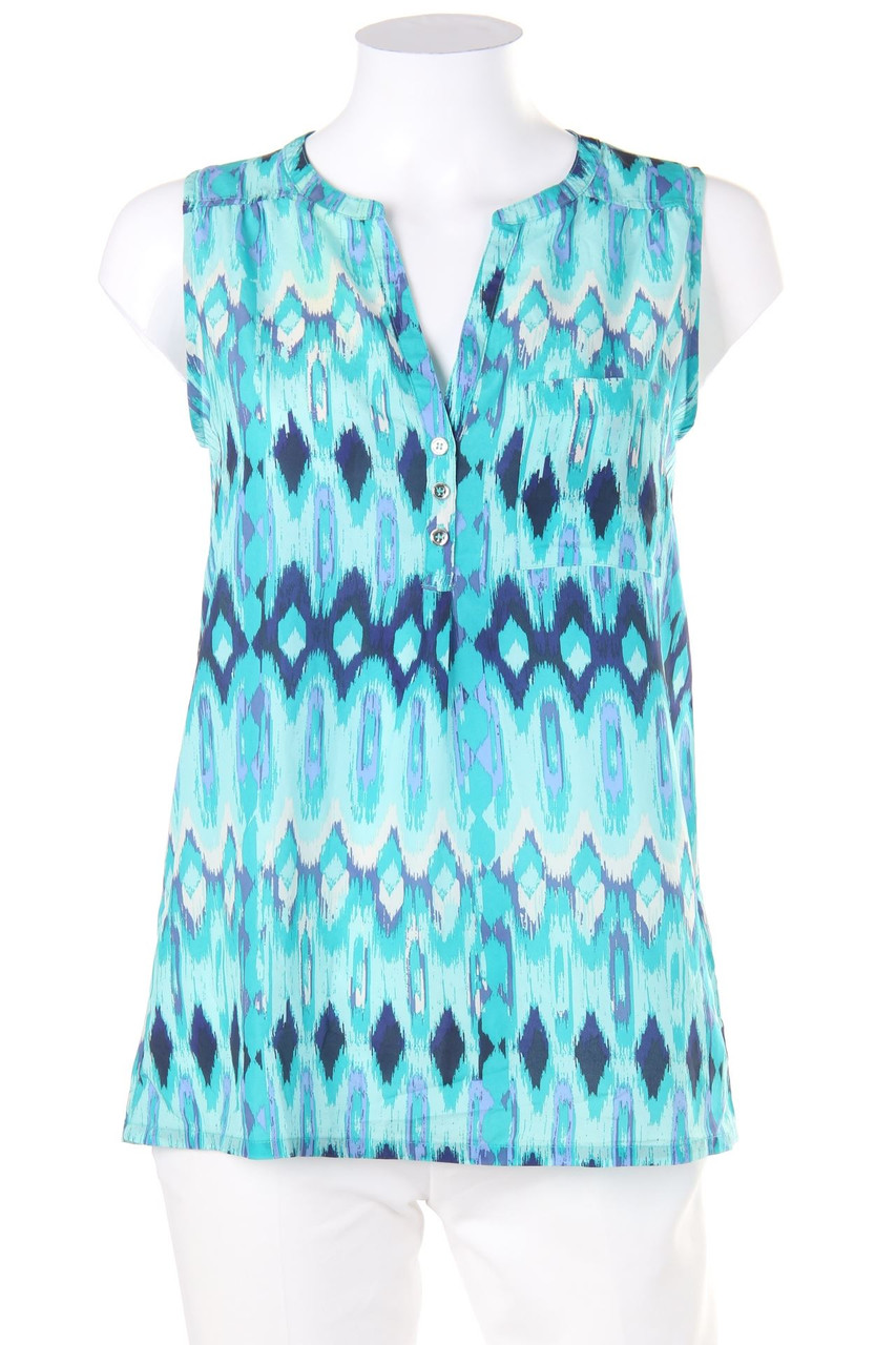 H&M - Blusentop mit Ethno-Print - D 36