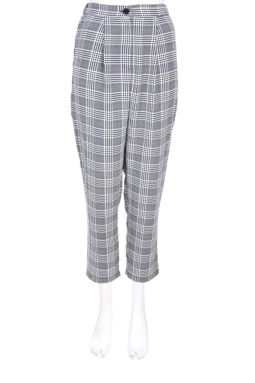 H&M DIVIDED - Hose mit Karo-Muster - D 34