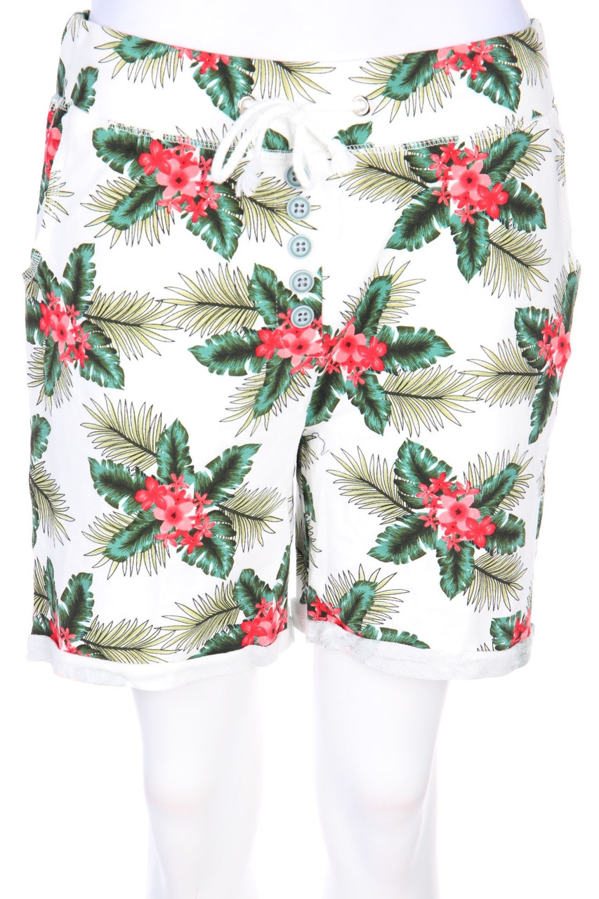 Chicorée - Bermuda Shorts with floral print - L