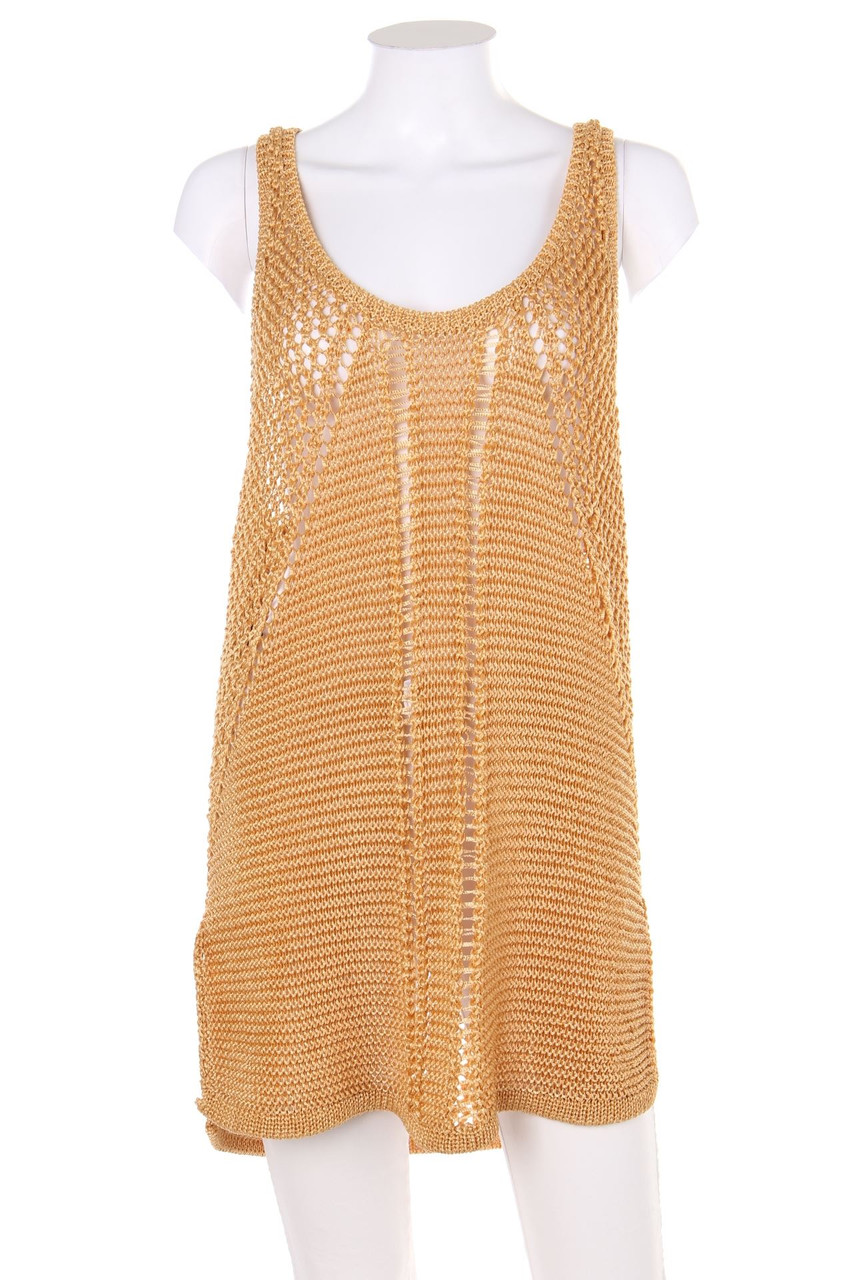 H&M CONSCIOUS - Boho-Strick-Top - M