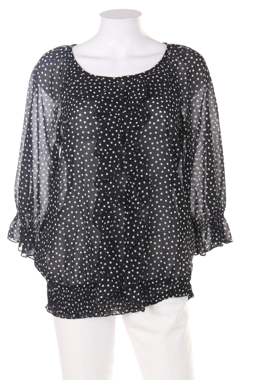vivance collection - Blouse with Dots - L