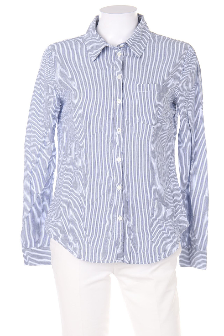 H&M - Bluse aus Baumwolle mit Streifen - D 38