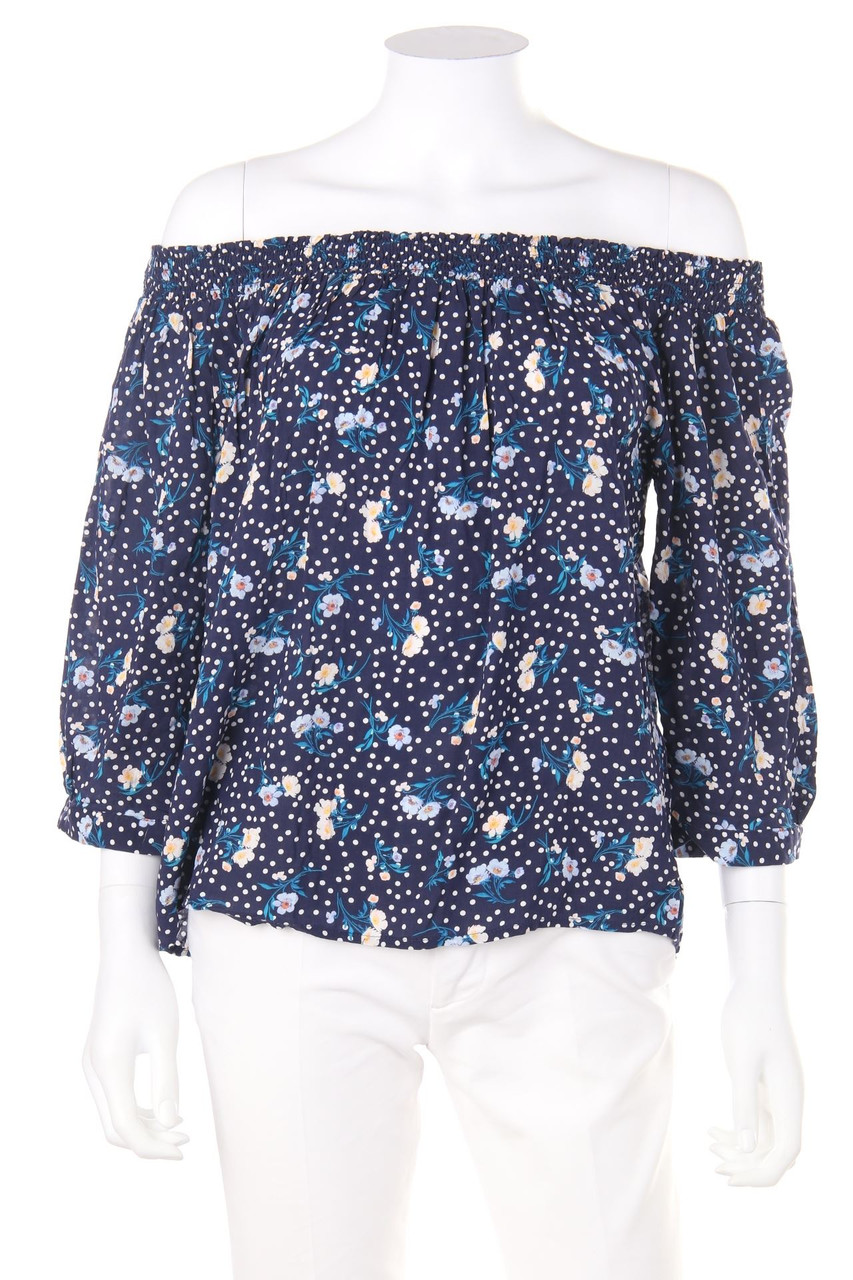 orsay - Carmen-Bluse mit floralem Muster - D 40