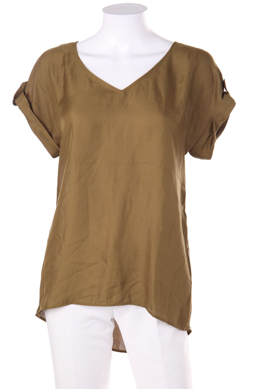 MANGO SUIT - Oversize-Kurzarm-Bluse - XS