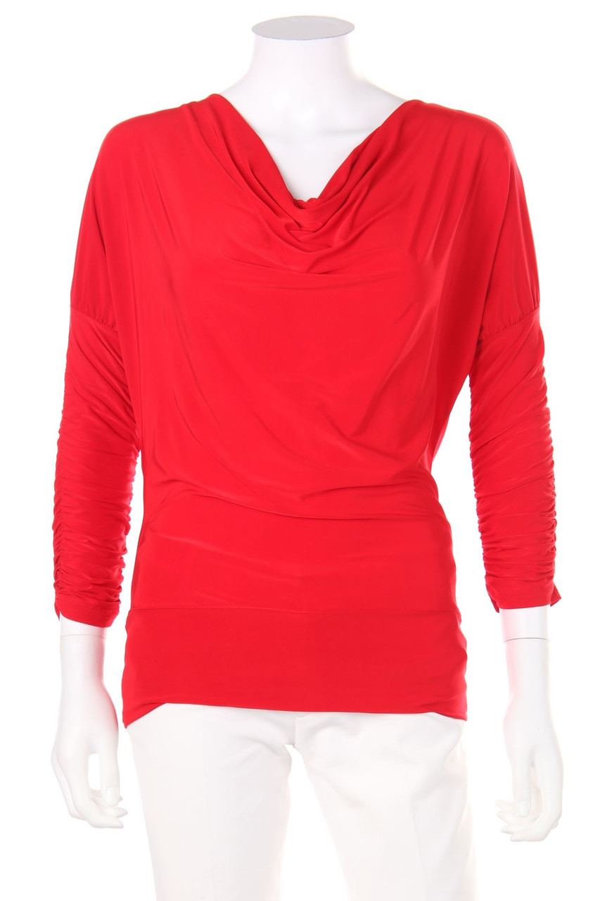 ME & ME - 3/4-Sleeve Shirt with Cowl Neck - D 40